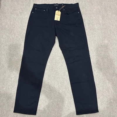 NWT Lucky Brand Men's 38x32 Blue Zodiac 121 Slim Stretch Straight Leg Pants - Image 1 of 4