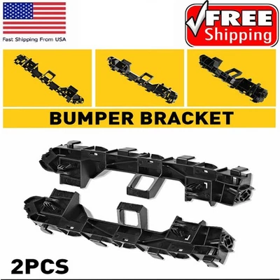 Juego de soportes de parachoques para Honda Accord 2013 2014 2016-2017 2015 plástico delantero 2 piezas Foto 1 de 4