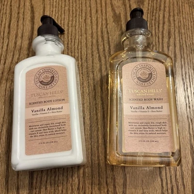 Tuscan Hills Vanille Mandel Körperlotion & Duschgel Kombination 17,9 Oz. - Bild 1 von 4