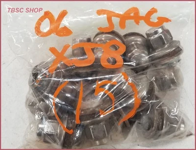 2004 05 06 07 08 2009 Jaguar XJ8 XJ8L VDP paquete de 15 tuercas de rueda Foto 1 de 3