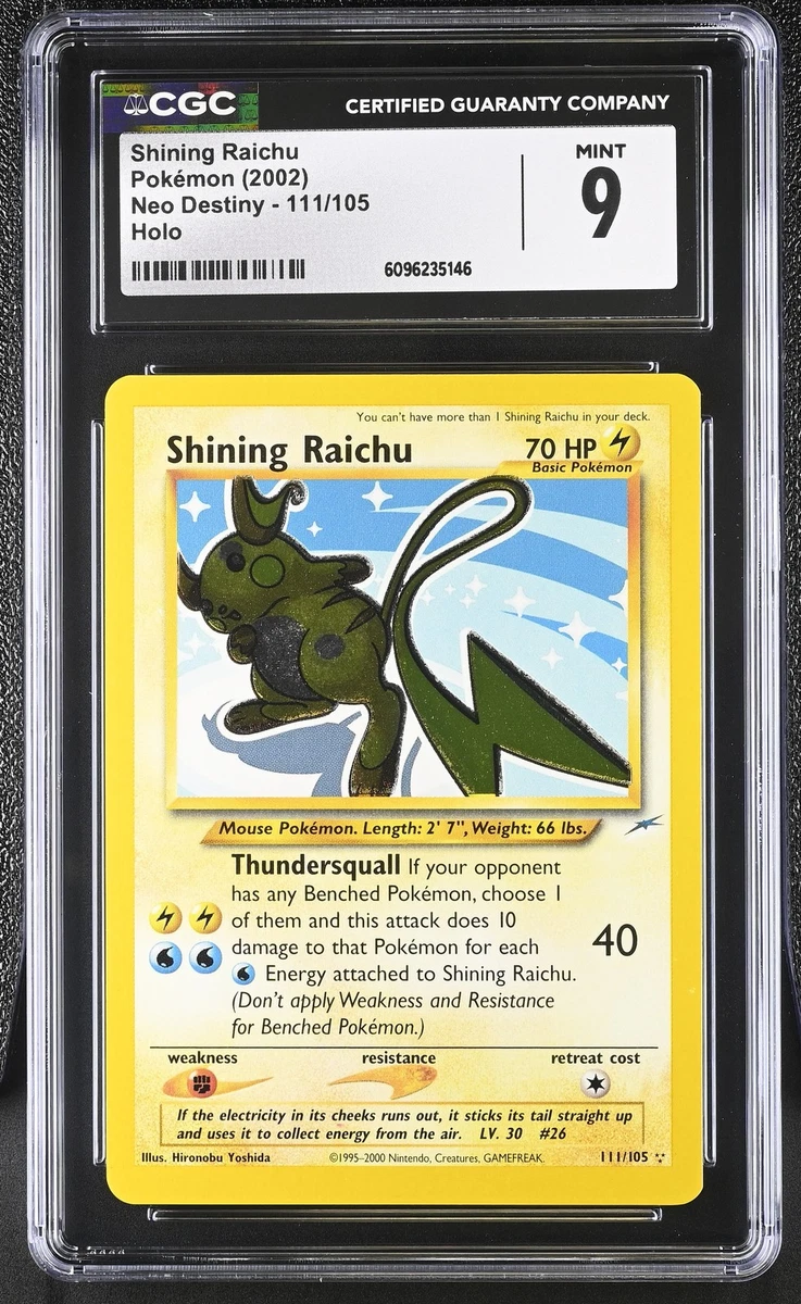 Shining Raichu for sale | eBay