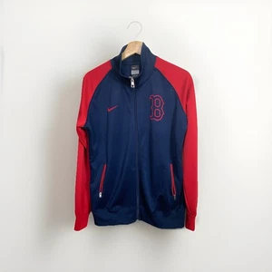 Nike Boston Red Sox Track Jacket Mens Xl Full Zip Authentic MLB - Picture 1 of 10