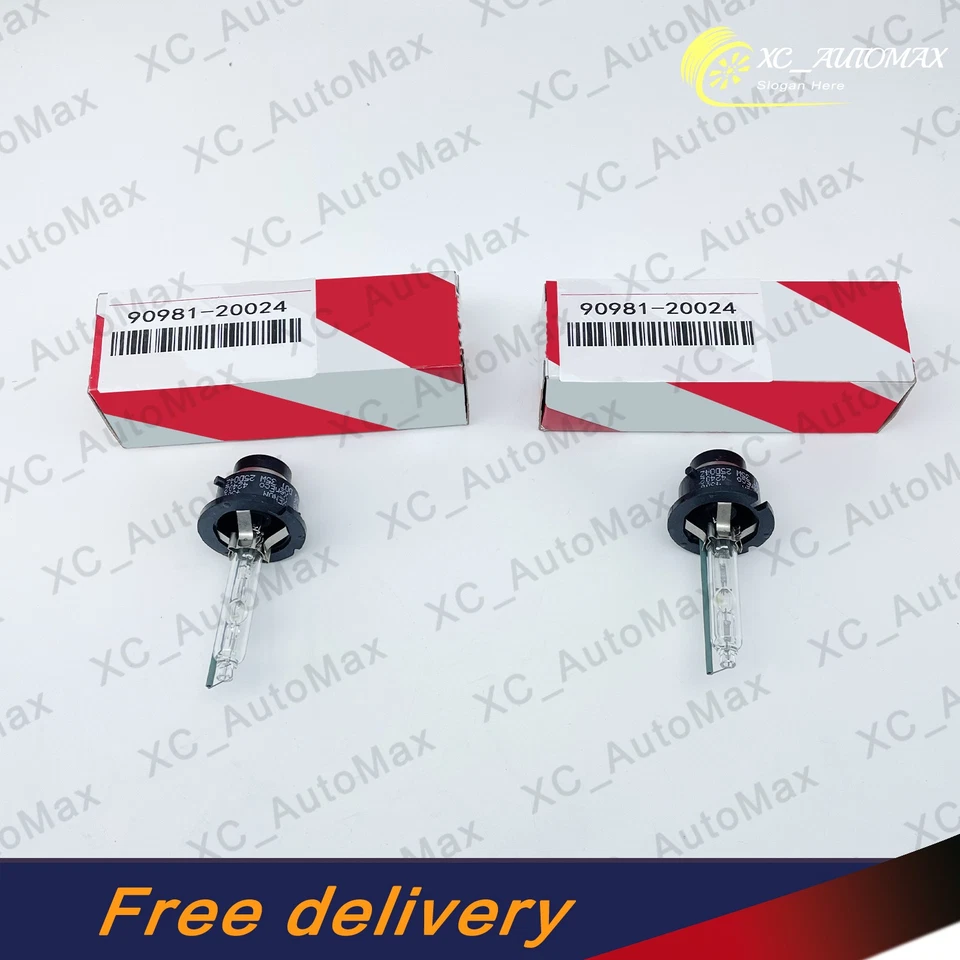 D4S 6000k 90981-20024 HID Xenon Bulb 2 Set for Toyota Lexus Headlight Bulbs Foto 1 de 4