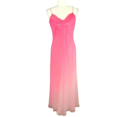 Blushe Impressions Maxi Vestido Ombre Formal Fiesta Vestido Sin Mangas Pequeño 6 Rosa Foto 1 de 4