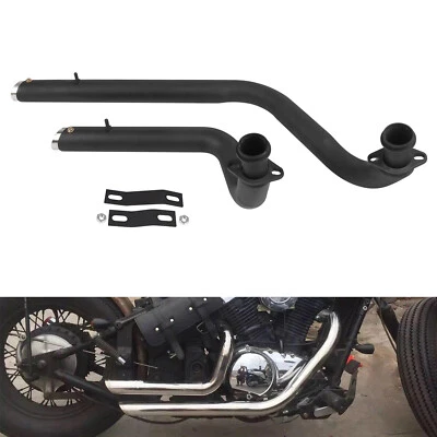 Глушитель глушитель выхлопные трубы для Kawasaki Vulcan 800 VN800 EN800 EN400 VN400 - Изображение 1 из 4