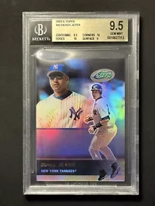 2003 Topps eTopps #42 Derek Jeter Yankees HOF/3054 BGS 9,5 - Imagen 1 de 2