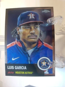 2022 Topps Chrome Platinum #332 - Luis Garcia - Houston Astros  22-047 - Picture 1 of 2