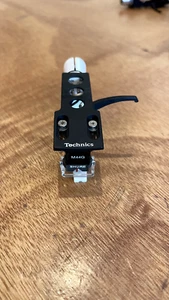 SHURE M44G N44G with Technics Headshell Turntable Cartridge Stylus Needle Used - Picture 1 of 1
