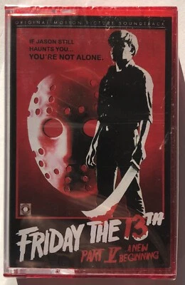 Friday 13th Part V 5 New Beginning Soundtrack Cassette New Sealed Terrorvision - Image 1 of 4