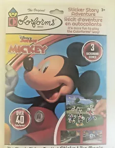 Lot Of 3 Colorforms Disney Mickey Frozen 2 My Little Pony Over 40 Colorforms - Picture 1 of 7