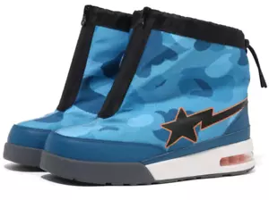 A Bathing Ape BAPE "Honeycomb Camo Zip Road Sta" blau Größe 9 NEU ohne Karton - Bild 1 von 11