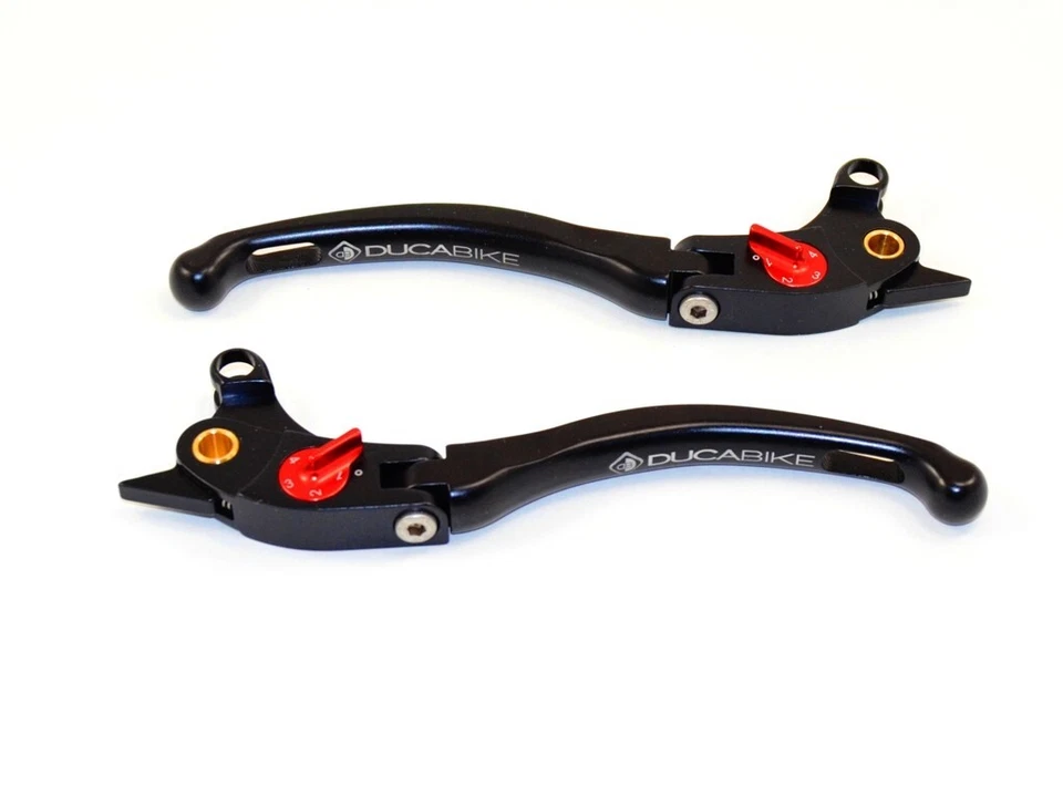 Palancas de embrague de freno plegables Ducabike Ducati GP1 - Monster S4R 2003-2006 - Bla... Foto 1 de 1