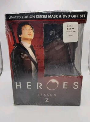 Heroes Season 2 DVD Limited Edition Kensei Mask & DVD Gift Set - Sealed - Image 1 of 4