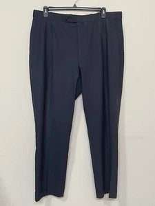 346 Brooks Brothers Men’s Black Pleated Lightweight Mid Rise Dress Pants s 40X31 - Picture 1 of 12