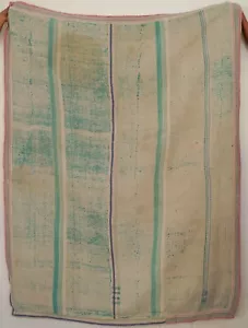 Magnificent High Quality Glorious Indian Vintage Kantha Quilts Bedding Blankets - Picture 1 of 3