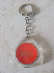 Vintage MOBIL Motor Oil Keyring key chain France petroliana antique 1960s - Picture 1 of 4