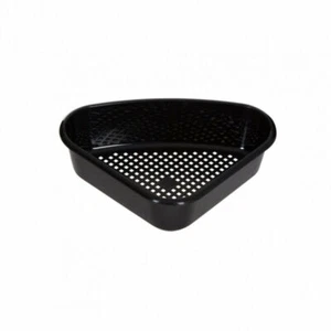 Fregadero Whitefurze ordenado utensilios de cocina para el hogar para esponjas estropajos acabado limpio negro - Imagen 1 de 6