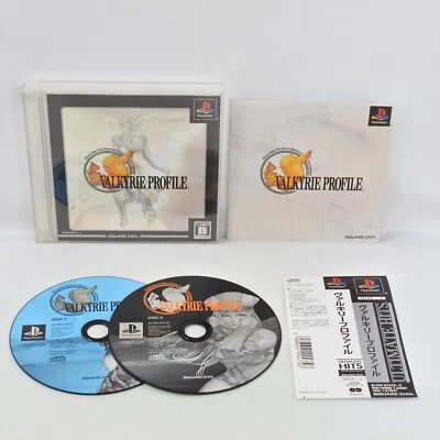PS1 VALKYRIE PROFILE ULTIMATE HITS Spine * Playstation For JP System 2289 p1 - Image 1 of 4