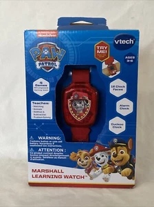 RELOJ DE APRENDIZAJE VTech Nickelodeon PAW Patrol Marshall nuevo en caja - Imagen 1 de 6