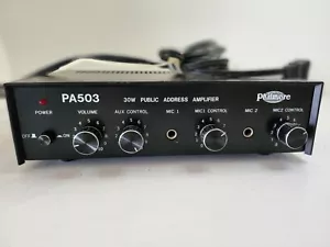Philmore 30W Public Address Amplifier PA 503 - Picture 1 of 1