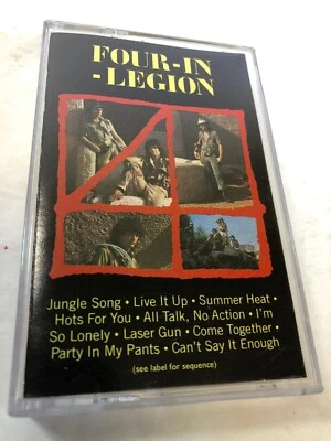 Four In Legion Cassette Tape CBS 1984 Party In My Pants Elertro Funk - Image 1 of 4