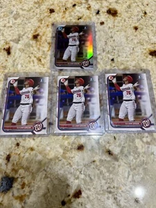 🔥ELIJAH GREEN 2022 Bowman Draft 1st Chrome Refractor #BDC-23 + (3)  #BD-23 ⚾️ - Picture 1 of 6