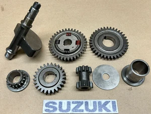 03-08 GENUINE SUZUKI LTZ 400 KFX 400 COUNTER BALANCE CRANK INTERNAL GEAR GEARS - Bild 1 von 6