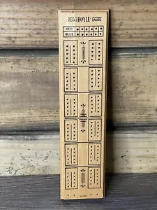Hoyle Cribbage Wood Board No. 5020 Card Game Vintage - Board ONLY - Picture 1 of 8