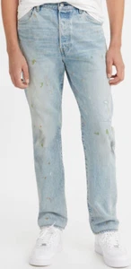Neu mit Etikett Levi's 501 '93 gerade Passform Painter Pro abgenutzte Herrenjeans - Bild 1 von 2
