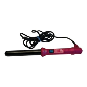 NuMe Hair Curling Wand 25mm Barrel 45W Pink Swivel Cord Hair Styling Tool HB0258 - Picture 1 of 6