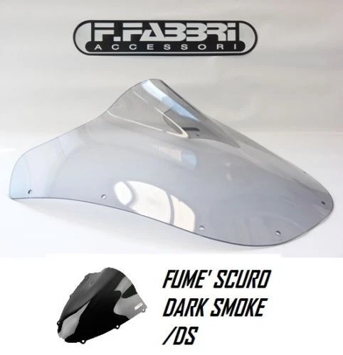 FABBRI Cupolino DOUBLE BUBBLE Fumé Scuro Per KAWASAKI Ninja ZX-9R 1994 - 1997 Foto 1 de 1