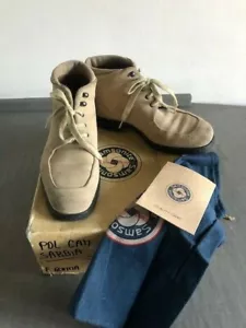 Samsonite original polacchino camoscio panna stringata donna tg 37/woman shoes - Foto 1 di 7