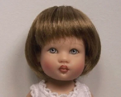 Ginger Brown Hannah Wig Size RD4 For Helen Kish Riley Doll (Debs) - Image 1 of 2