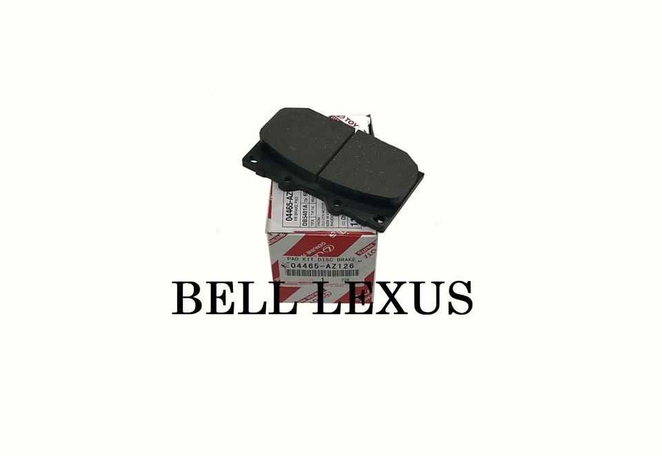 JUEGO DE PASTILLAS DE FRENO DELANTERAS TOYOTA OEM FACTORY 2003-2007 LAND CRUISER 04465-AZ126 Foto 1 de 1