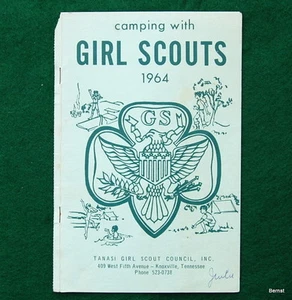 Folleto del campamento Girl Scout 1964 - Consejo de Niñas Scouts de Tanasi - Imagen 1 de 3