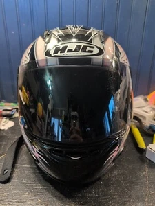 HJC Helmet Motorcycle DRACO CL-15 Women's Pink White Black Gray Dragons SMALL - Picture 1 of 7
