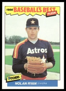Nolan Ryan Houston Astros #30 1986 Baseball Card - Picture 1 of 2