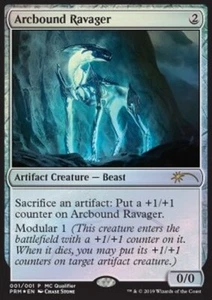 MRM ENGLISH FOIL Arcbound Ravager - Zerstörerisches Hindernis MTG magic DCI Promos - Bild 1 von 1