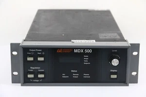 FUENTE DE ALIMENTACIÓN DE PULVERIZACIÓN MAGNETRÓN ADVANCED ENERGY AE MDX500 DC / 310549 F/RF - Imagen 1 de 10