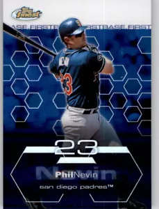 2003 Finest Phil Nevin Prizm Foil Refractor Parallel Padres #92 - Bild 1 von 2