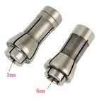2PCS 3mm 6mm Collet Clamp Chuck Adapter for Pneumatic Engraving Grinder Machine
