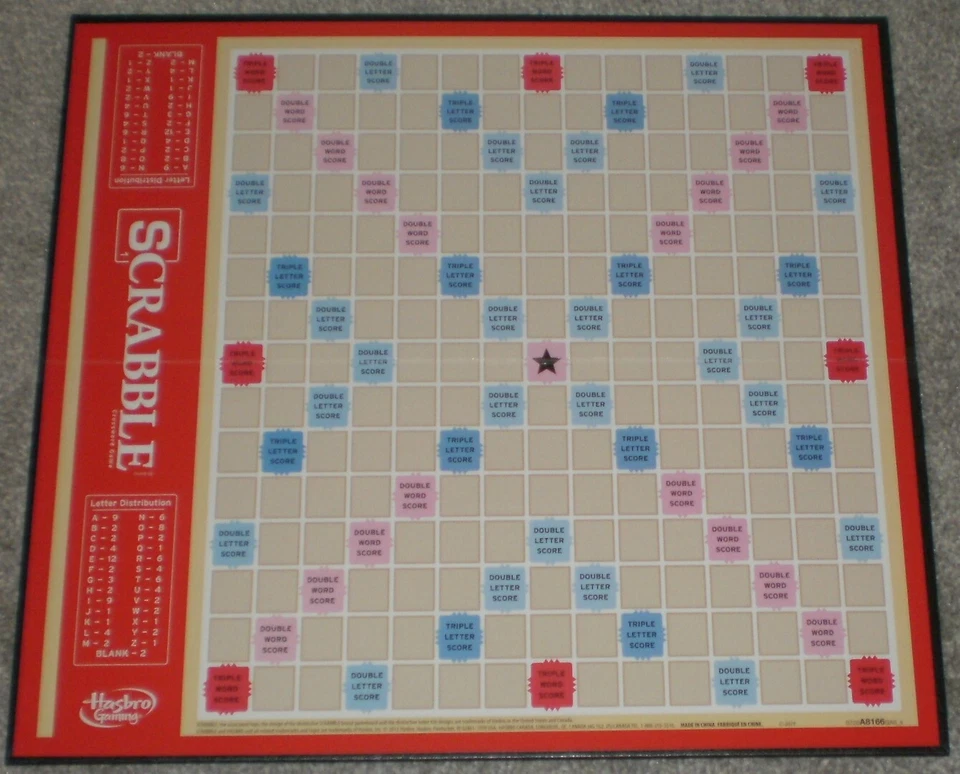 Hasbro Scrabble 2013 juego de repuesto tablero de juego solamente Foto 1 de 1