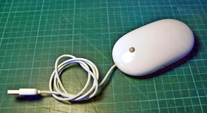 Original Apple Mighty Mouse A1152 EMV-Nr.: 2058 USB weiße Maus - Bild 1 von 3