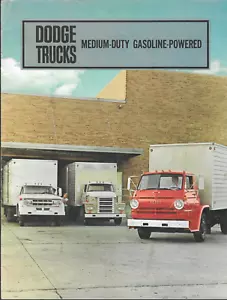 Vintage 60er Jahre Dodge Trucks Medium Duty Benzinbetrieben Verkaufsprospekt - Bild 1 von 2