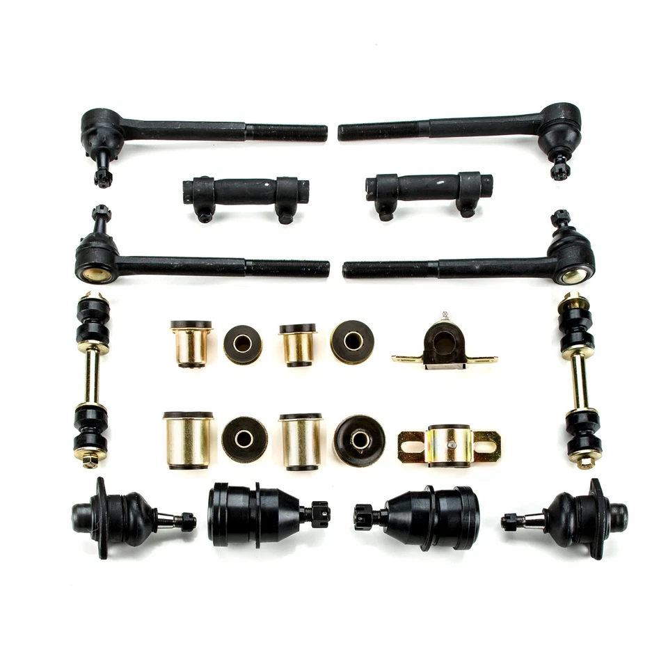 Kit de reconstrucción de suspensión delantera de polietileno negro para Chevrolet El Camino 1974-1977 Foto 1 de 4