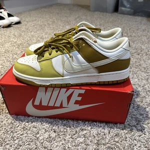Men's Nike Retro Dunk Low Retro -Bronzine/Coconut Milk Brand New OG Box Sz 13 - Picture 1 of 8