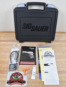 OEM Sig Saur Leerkoffer Handbuch & Quittungspapiere Kabelschloss für P238 P938 Pistole - Bild 1 von 14