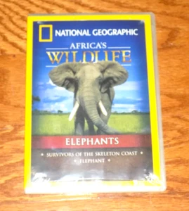 AFRICA'S WILDLIFE ELEPHANTS NATIONAL GEOGRAPHIC African Elephant 2 Film DVD NEW - Picture 1 of 3