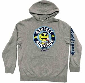 Funko Everett AquaSox Sweatshirt Hoodie Men's Sz Large Seattle Mariners MLB MiLB