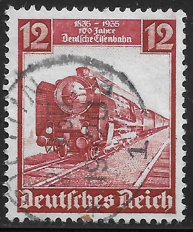 1935 GERMANY MI#58 LOCOMOTIVE    USED VF - Image 1 of 1